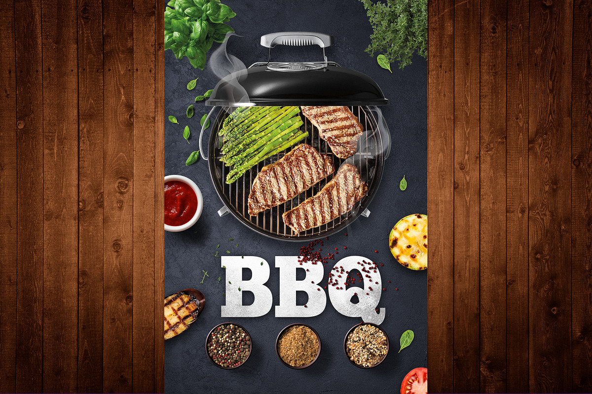 Barbecue Mockup Scene Creator, a Product Mockup by PSD Market (Photo 19 of 26)