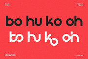Giniloh - Unique Modern Sans, a Sans Serif Font by Boril Std (Thumbnail 6 of 11)