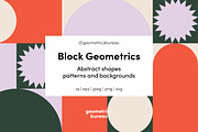 Block Geometrics, a Pattern Graphic by Geometrica Bureau (Thumbnail 1 of 10)