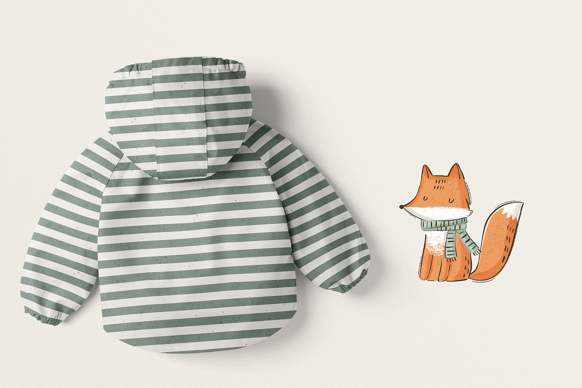 Winter fox, a Pattern Graphic by Olena Kuznietsova (Photo 10 of 10)