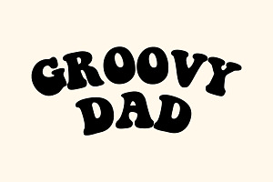 Groovy Dad SVG