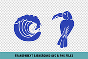 Coastal Illustrations, an Illustration by cd-design.co (Thumbnail 4 of 6)