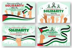 12 Solidarity With The Palestinian