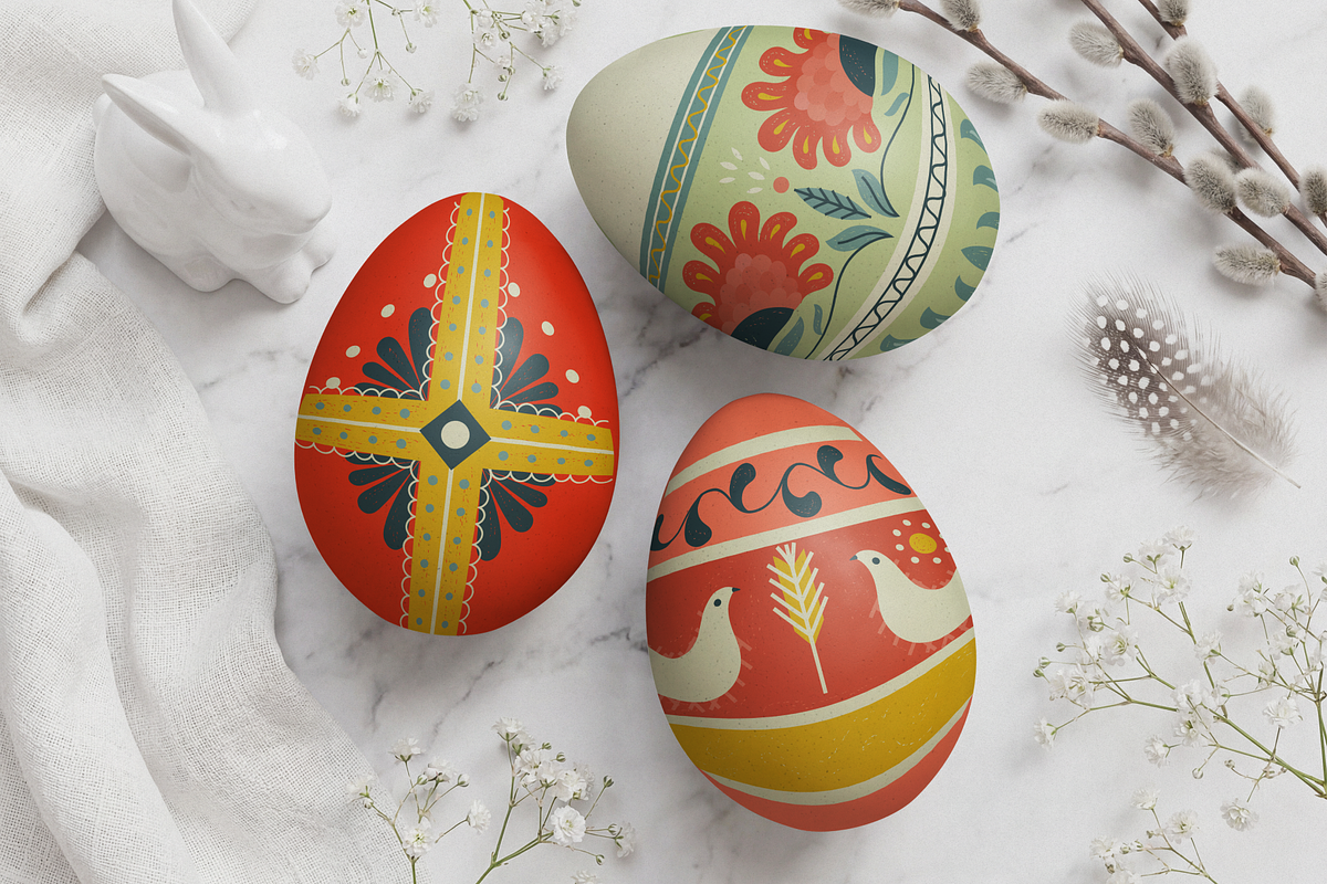 Easter Egg Mockup, a Mockup by PopotLane (Photo 4 of 6)
