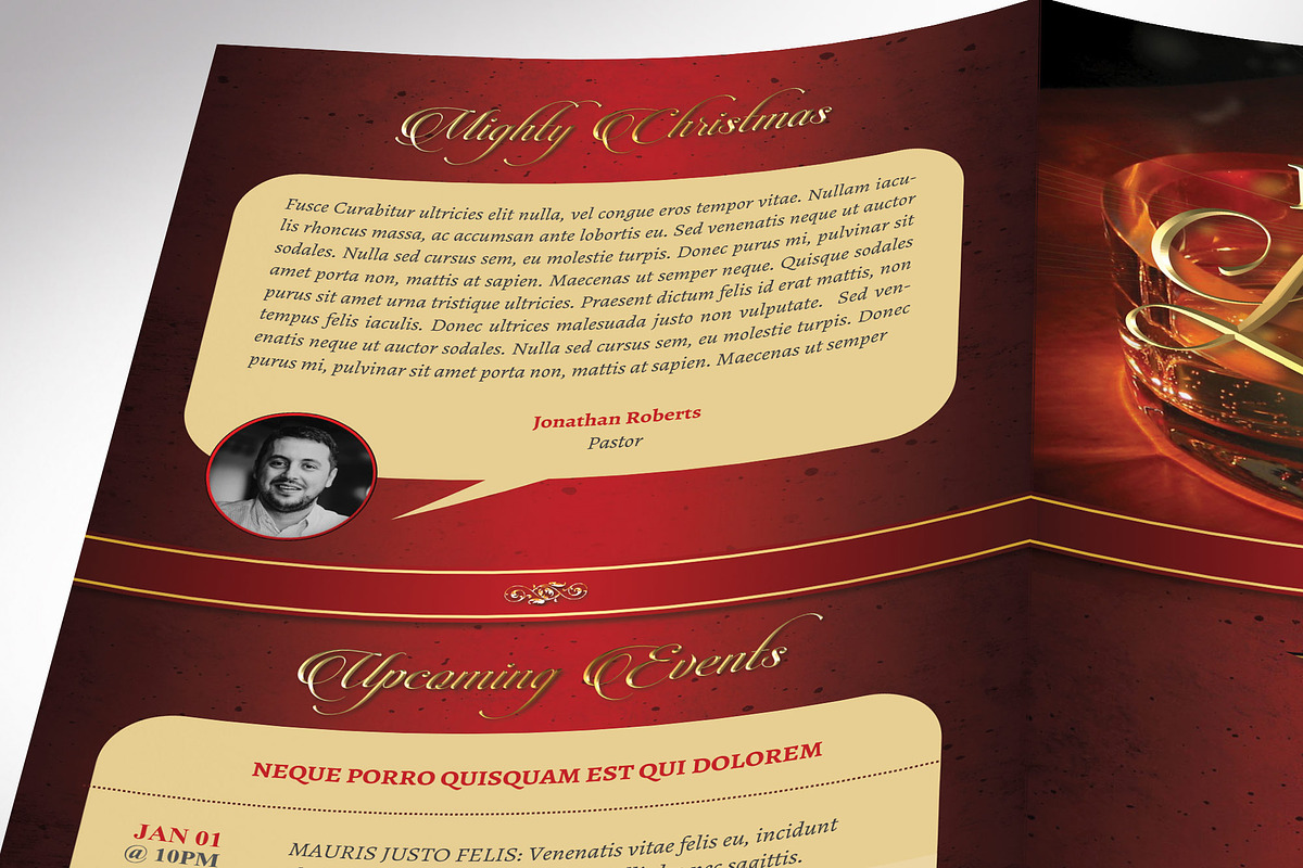 Light Christmas Program Template, a Brochure Template by Godserv Designs (Photo 10 of 10)