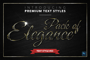 Elegance 1 - 15 Text Styles