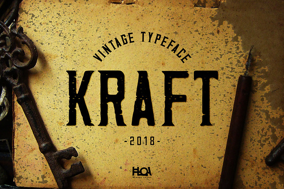 Kraft - Vintage Typeface preview 5