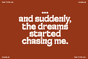TAN - CHARLIE, a Handwritten Font by TanType (Thumbnail 2 of 14)