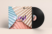 Vinyl Mock-up 5, a Merchandise Mockup by Yogurt86 (Thumbnail 9 of 9)