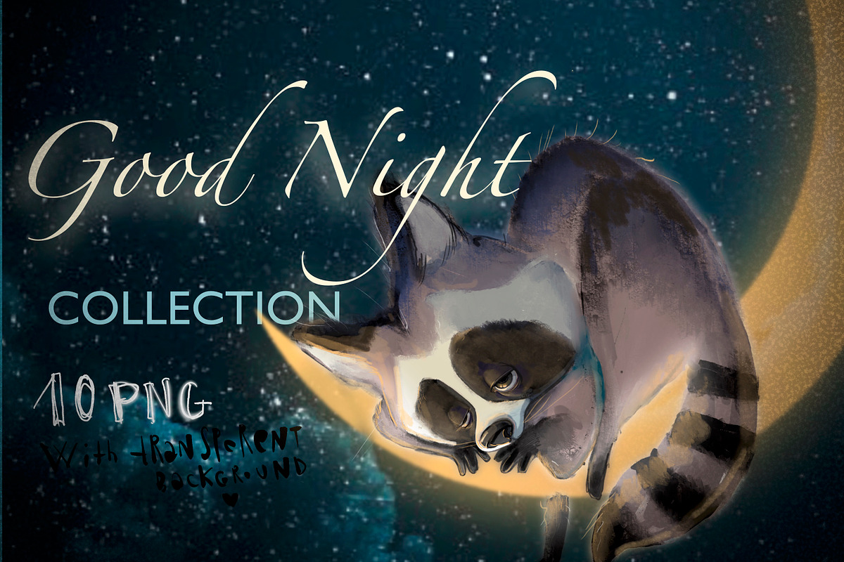 Good Night collection, an Animal Illustration by Eve Farb (Photo 2 of 5)