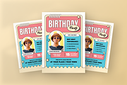 Pop Birthday Party Flyer, a Flyer Template by SquidPixey (Thumbnail 4 of 5)