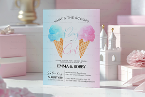 5x7 Card Mockup Wedding Invite Mock