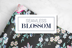 Fresh Blossom! Seamless Repeat.