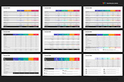Financial Table PowerPoint Templates, a Presentation Template by Warna Works (Thumbnail 6 of 10)