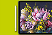 Oil On Canvas for Procreate, a Brush Add-On by UPROOT (Thumbnail 9 of 9)