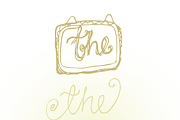 60 Hand drawn 'The' PS Brushes, a Brush Add-On by Frisk Shop (Thumbnail 3 of 3)