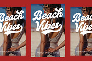 Hantory Bold Script Font, a Script Font by RantautypeStudio (Thumbnail 8 of 19)