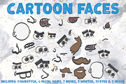 Cartoon Faces, a Person Illustration by Mel's Shop (Thumbnail 1 of 4)