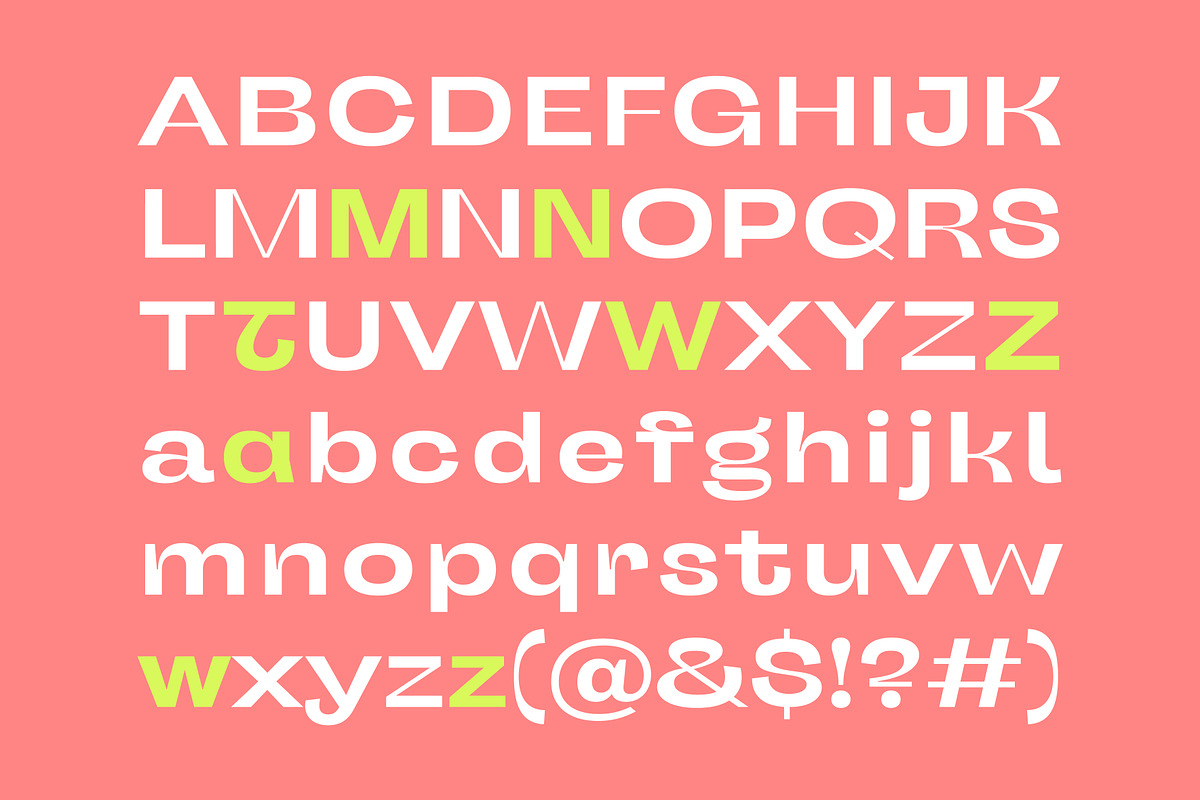 Manouche Font Family, a Sans Serif Font by Guts Type (Photo 7 of 12)