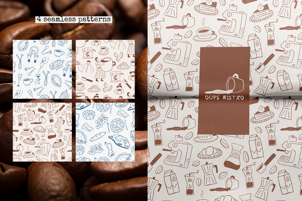 Bistro vector illustrations, a Food Illustration by Valerie (Photo 7 of 8)