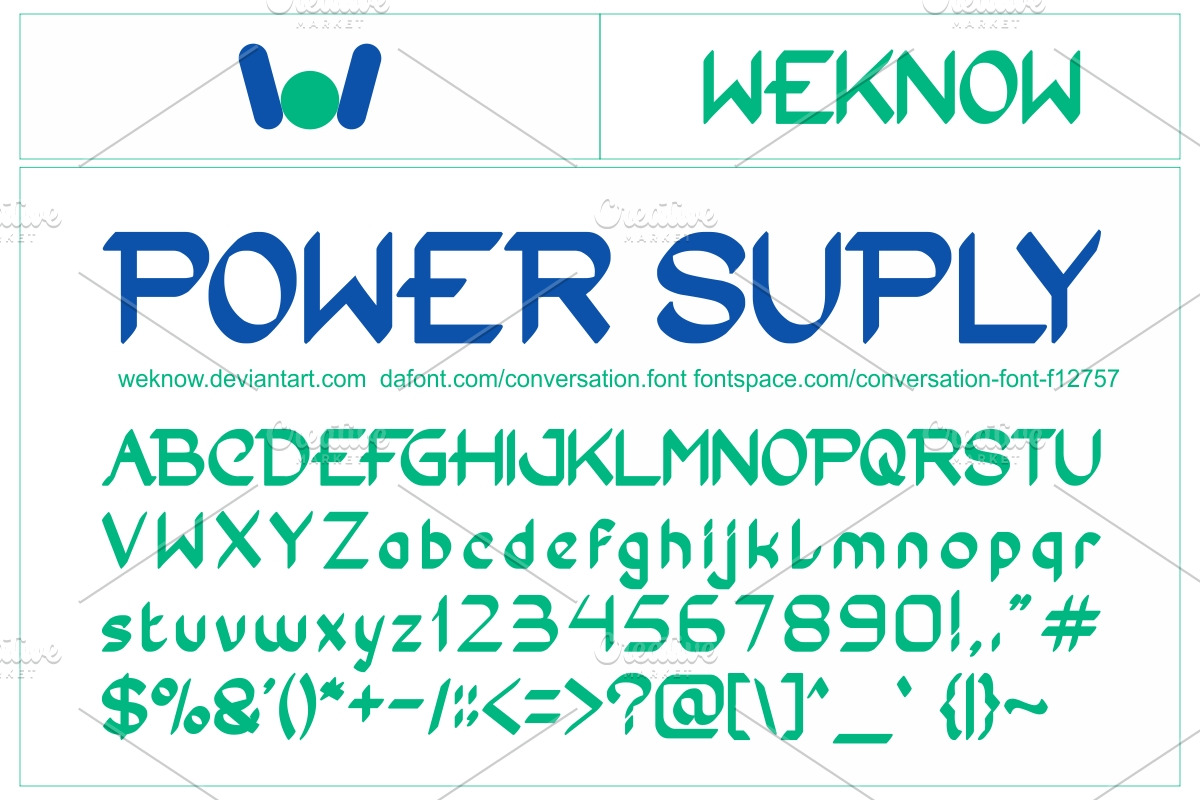 conversation font preview 5