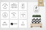 Magic Winter script font duo & logos, a Script Font by Tabita's shop (Thumbnail 2 of 20)