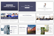 Company Profile PowerPoint Template, a Presentation Template by SlideOne (Thumbnail 4 of 26)