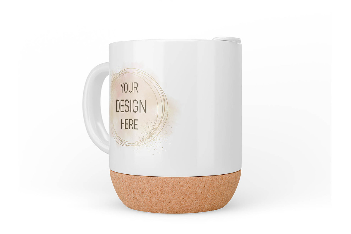Cork Base Mug Mockup, a Cups & Container Mockup by MockupsBox (Photo 5 of 6)
