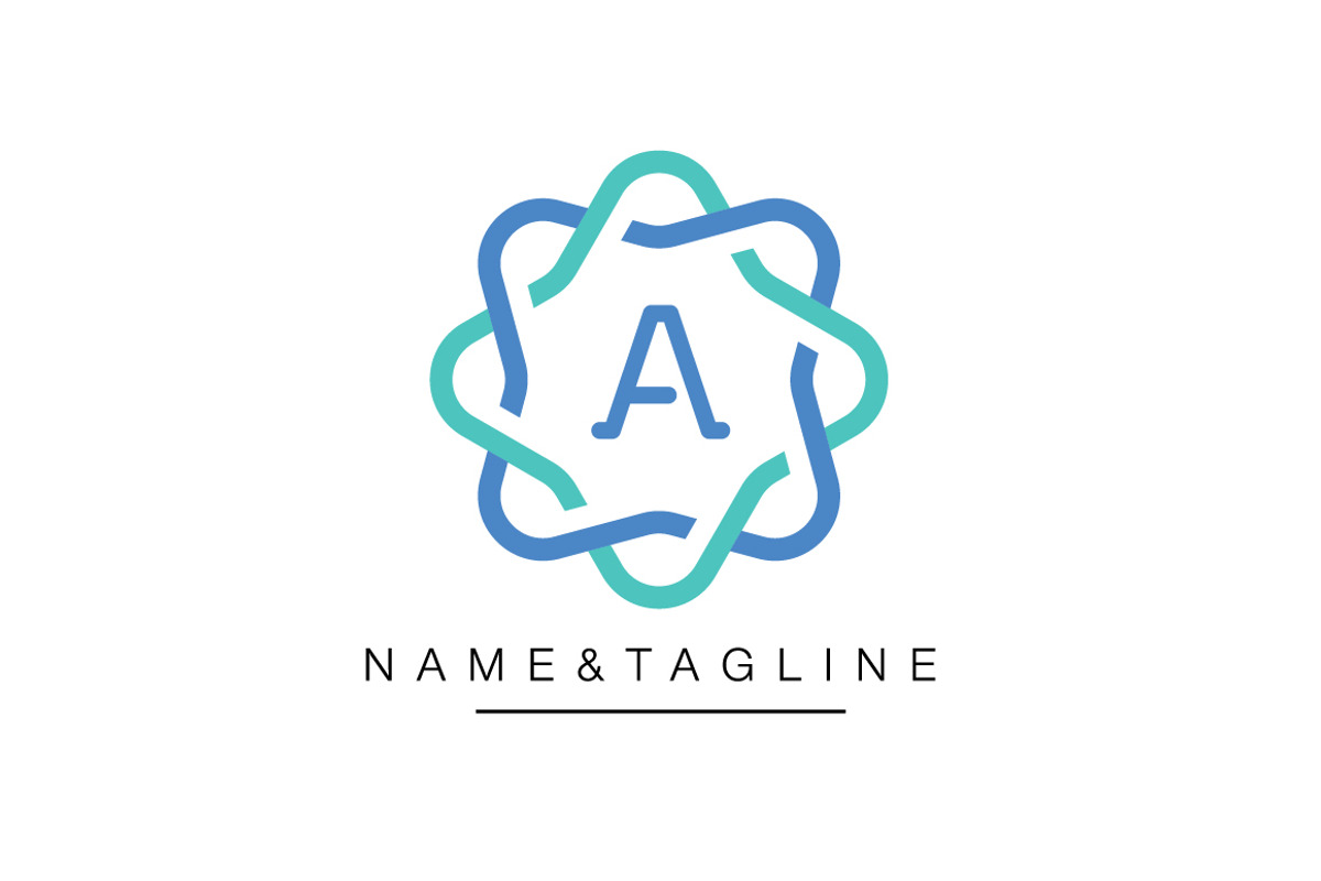 Elegant flower monogram template, a Branding & Logo Template by WORAKAMON Design Studio (Photo 5 of 5)
