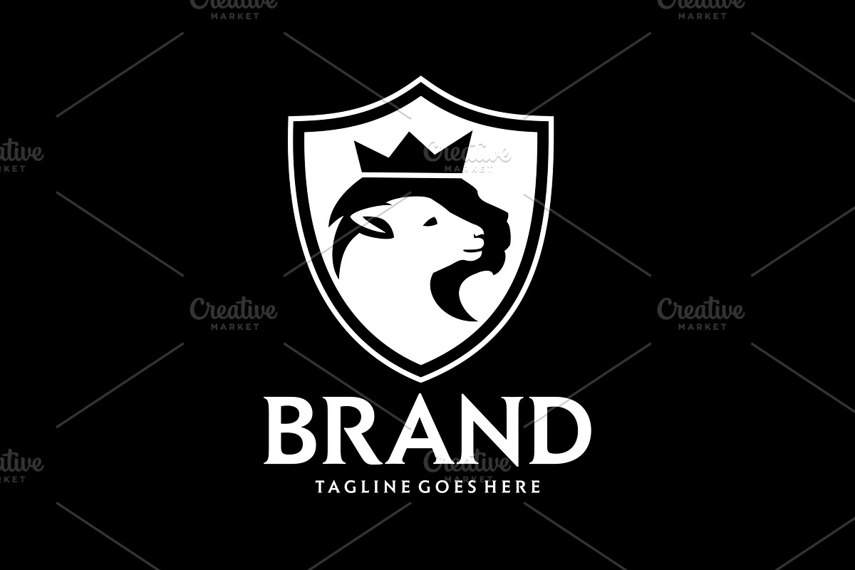 Lion and Lamb, a Branding & Logo Template by herulogo (Photo 4 of 4)