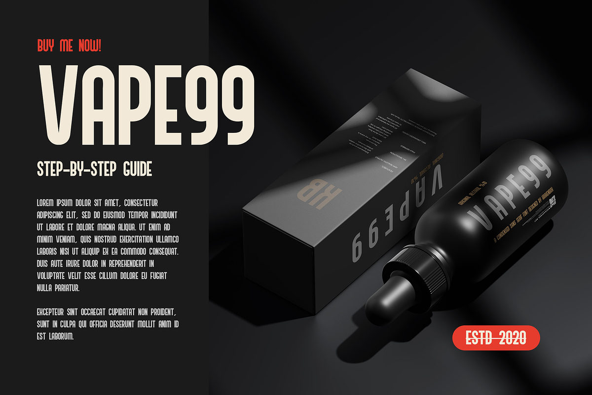 Andreash - Modern Condensed Typeface, a Sans Serif Font by Krakenbox Studio (Photo 5 of 8)