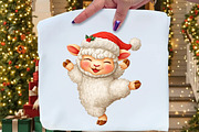 Dancing Animals Christmas Watercolor, an Illustration by Craft Nest (Thumbnail 6 of 11)