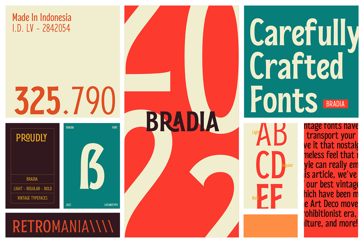 Bradia, a Serif Font by Locomotype (Photo 8 of 12)