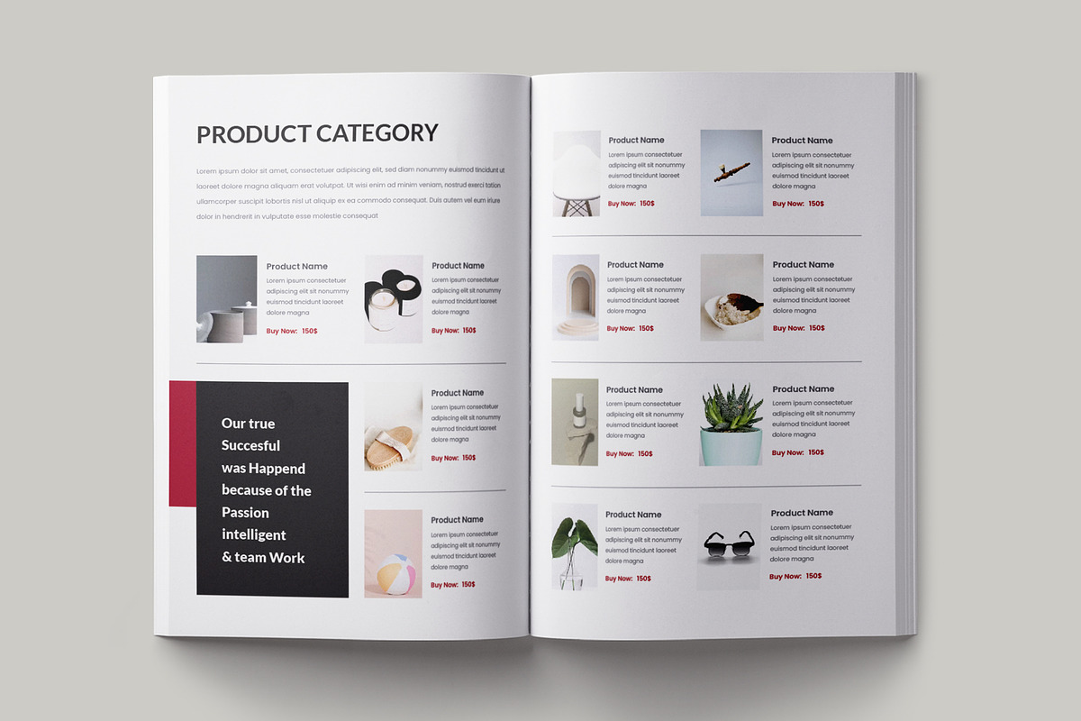 Modern Product Catalogue