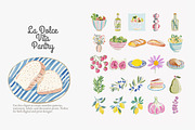 La dolce vita pantry clipart set, a Decorative Illustration by Patishop Art (Thumbnail 6 of 10)