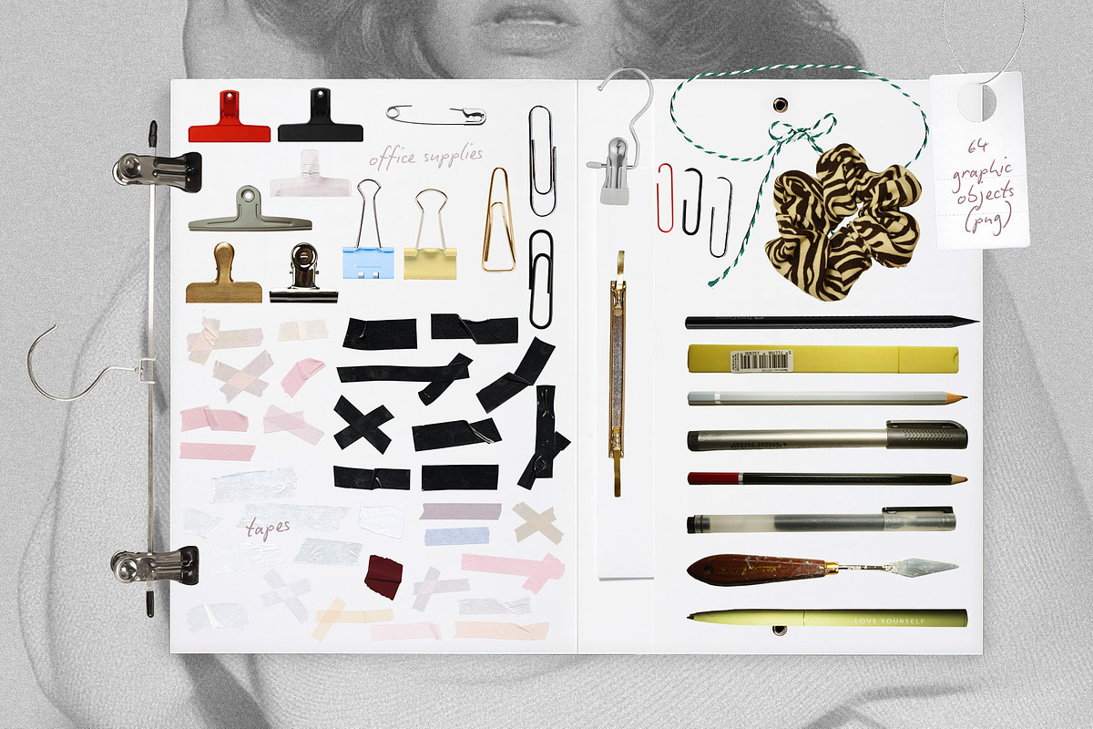 Busytone: Collection Pack of Papers, a Texture Graphic by lerinartstudio (Photo 6 of 14)