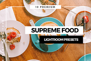 Supreme Food Lightroom Presets