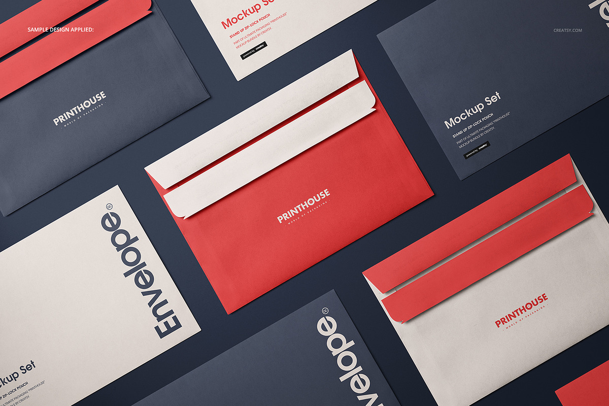 Envelope Mockup Set 01, a Household Mockup by creatsy5 (Photo 6 of 9)
