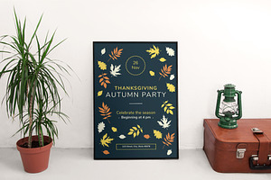 Posters Autumn Party