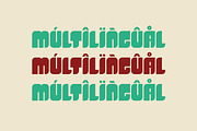 Chubaq - Handcrafted Display Font, a Sans Serif Font by Luna Shop (Thumbnail 4 of 6)