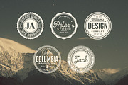 11 Trendy Vintage Badges Volume 2, a Branding & Logo Template by Yusof Mining (Thumbnail 5 of 5)