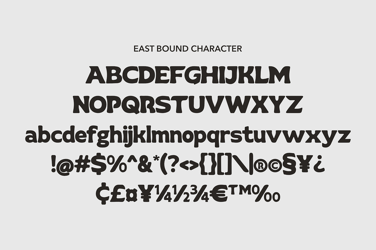 East Bound Font, a Sans Serif Font by Modikstype (Photo 6 of 7)