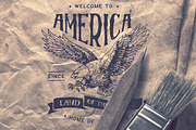 Aged & Wrinkled Paper Mockup Set, a Mockup by WeGraphics (Thumbnail 2 of 5)