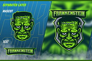 Frankenstein - Mascot & Esport Logo, a Branding & Logo Template by FNR Graphics (Thumbnail 3 of 5)