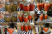 Rustic Canning & Kitchen Stock Photo, a Food & Drink Photo by FiberMaiden (Thumbnail 1 of 2)