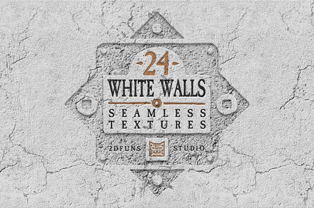24 WHITE WALLS SEAMLESS TEXTURES
