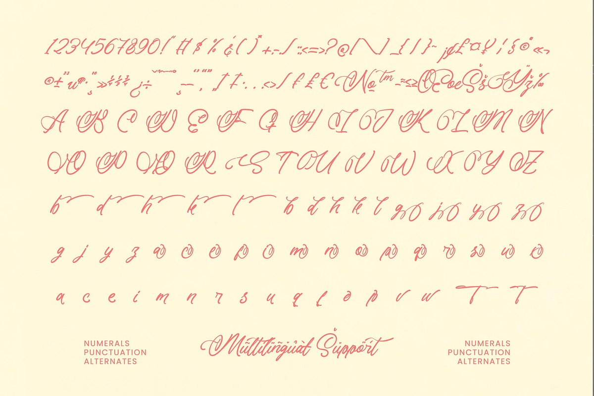 Akmelyn Beridge Bold Calligraphy, a Script Font by Letterena Studios Script (Photo 19 of 20)
