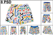 Shorts Pant Mockup, a Bottom Mockup by Mockupfit (Thumbnail 1 of 12)
