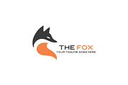 Sleek Modern Fox Logo Design, a Branding & Logo Template by YUDesignStore (Thumbnail 1 of 9)