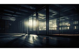 urban blurred building interior ai, a Background Photo by pikepicture
